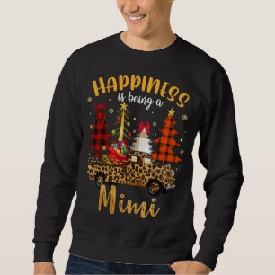 Sudadera La Felicidad Es Ser Un Mimi Árbol De Navidad Leopa