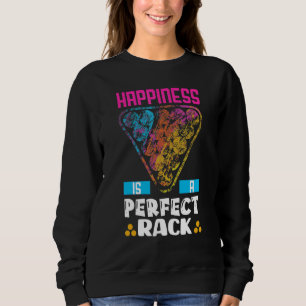 Sudadera La Felicidad Es Una Mesa Perfecta Jugador de Bil