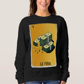 Sudadera La Feria Mexican Slang Lottery Bingo Cards