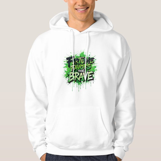 Sudadera La fortuna favorece a los valientes (Anverso)