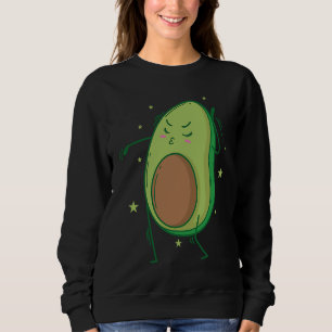 Sudadera La fruta de aguacate baila apasionadamente