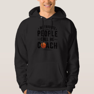 Sudadera La gente me llama entrenador de baloncesto entrena
