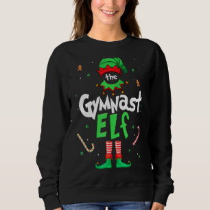 Sudadera La Gimnast Elf Xmas Matando Navidades Para Familia