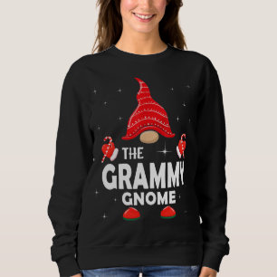 Sudadera La Gnome Grammy Pijama de Navidad Familiar a Juego