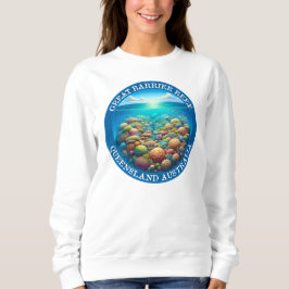 Sudadera La Gran Barrera de Coral, Queensland, Australia