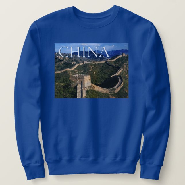 Sudadera La Gran Muralla | Jinshanling, China (Anverso del diseño)