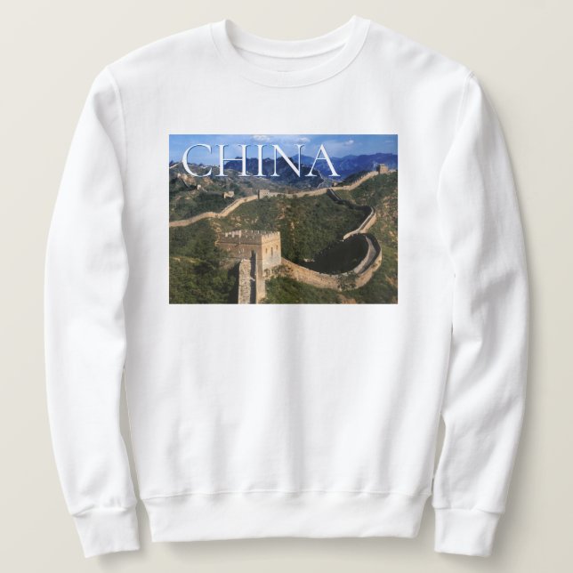 Sudadera La Gran Muralla | Jinshanling, China (Anverso del diseño)