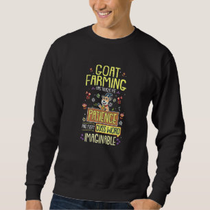 Sudadera La Granja De Cabra Granjera De Cabra Me Ha Enseñad