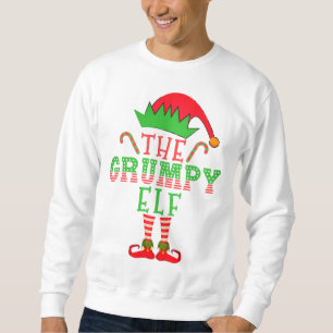 Sudadera La gruesa familia de Navidades elfos coincidiendo