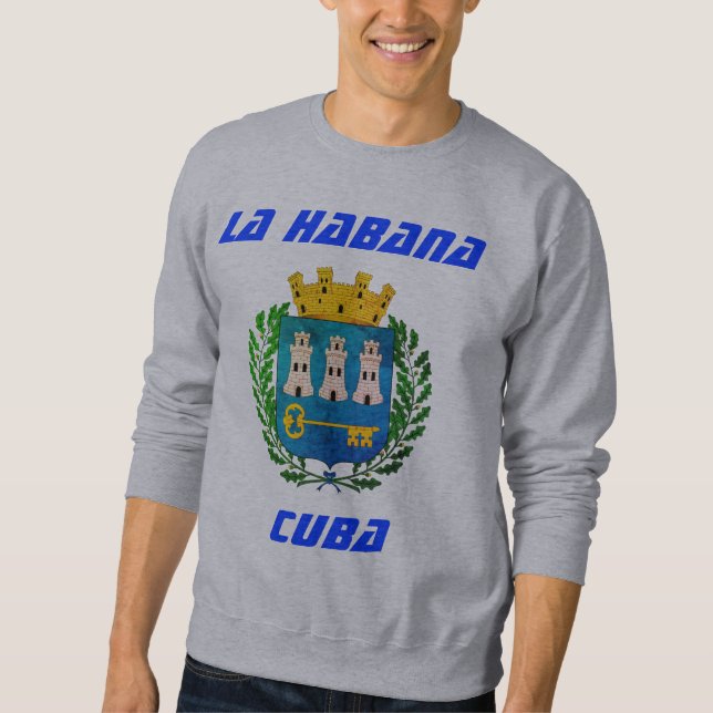 Sudadera La Habana, Cuba, La Habana, Cuba (Capital Cubana) (Anverso)