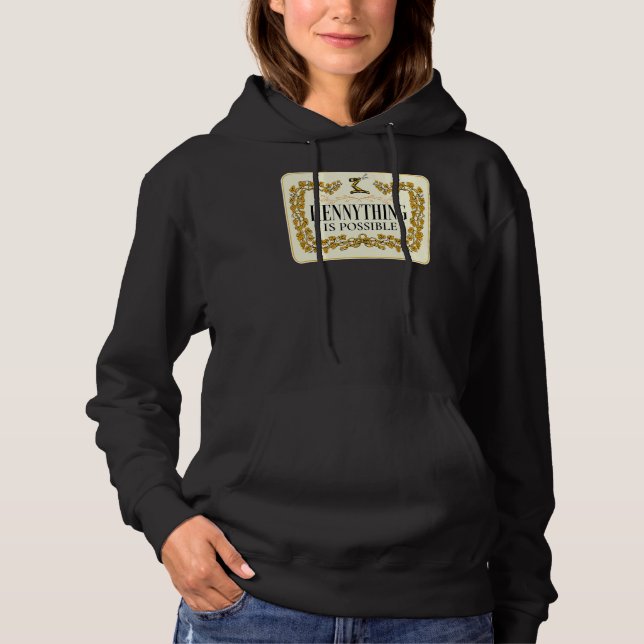 Sudadera La Hennything de las mujeres es posible (Anverso)