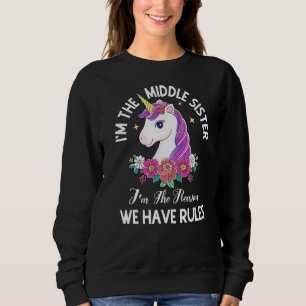 Sudadera La Hermana Media, Soy La Razón Por La Que Tenemos