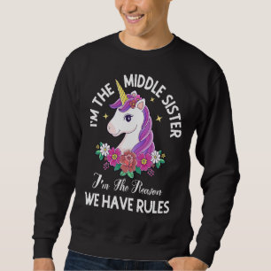 Sudadera La Hermana Media, Soy La Razón Por La Que Tenemos