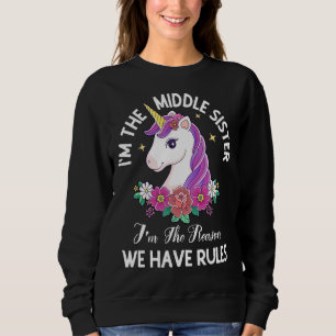 Sudadera La Hermana Media, Soy La Razón Por La Que Tenemos