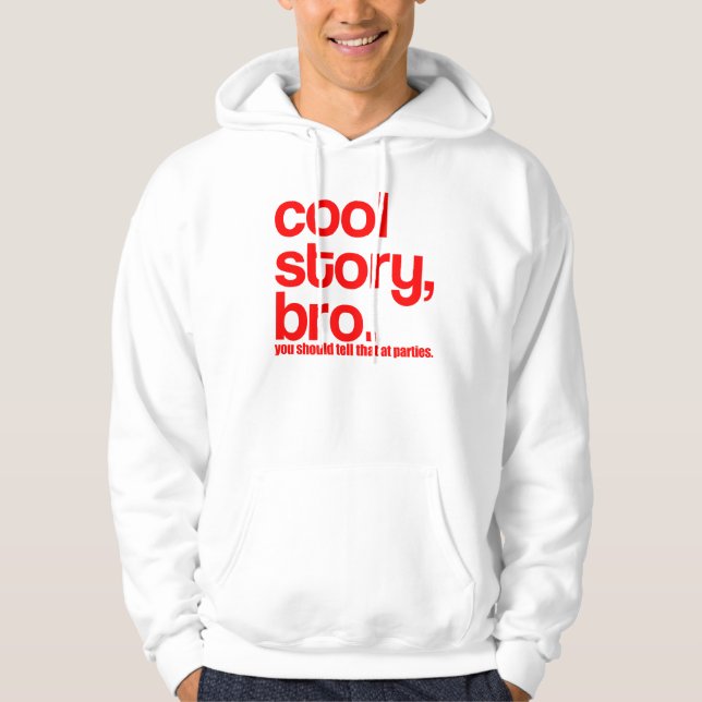 SUDADERA LA HISTORIA FRESCA BRO USTED DEBE DECIR ESO EN LOS (Anverso)