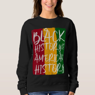 Sudadera La historia negra es africana en la historia de Es