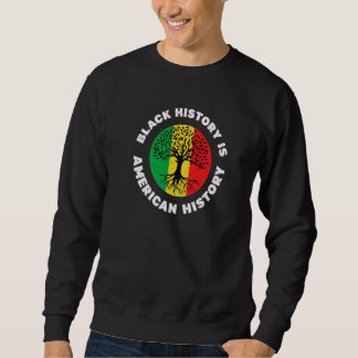 Sudadera La historia negra es la historia norteamericana re