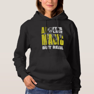 Sudadera La IA es como magia pero informática real 2