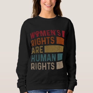 Sudadera La igualdad de derechos de las mujeres feministas
