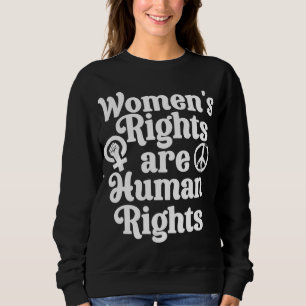 Sudadera La igualdad de derechos de las mujeres feministas