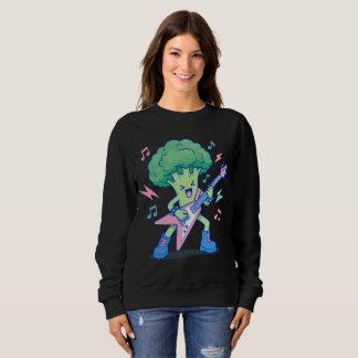 Sudadera La ilustración de brócoli de metal – Guitarras de