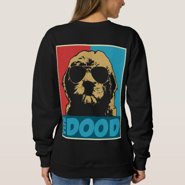 Sudadera la impresión dood Back (Reverso)