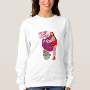 Sudadera La inflación no es transitoria