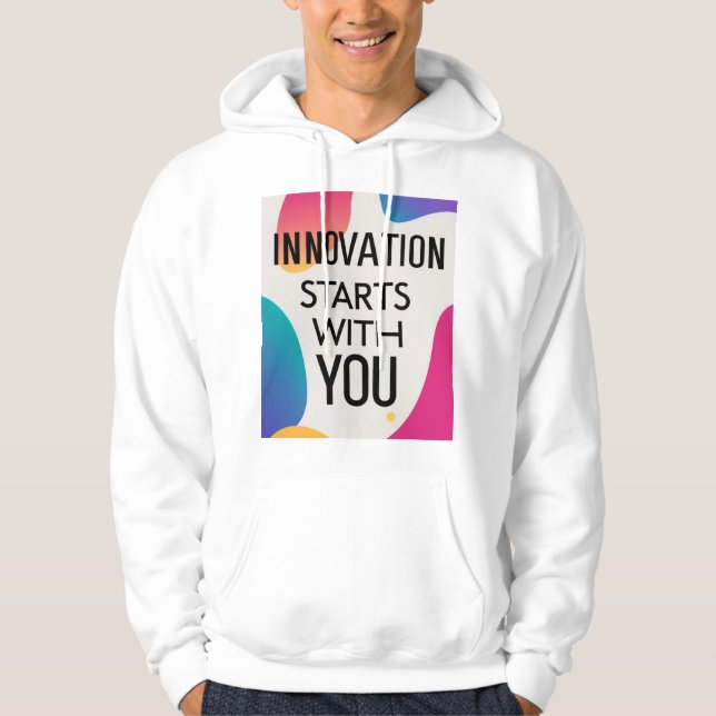 Sudadera La innovación comienza contigo (Anverso)