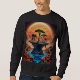 Sudadera La isla al atardecer.
