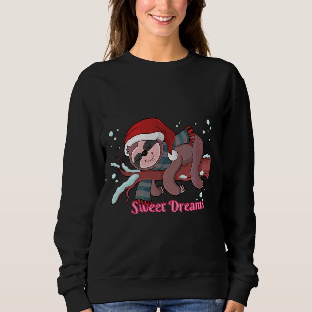 Sudadera La Leche Cuta Tiene Sueños Dulces (Anverso)