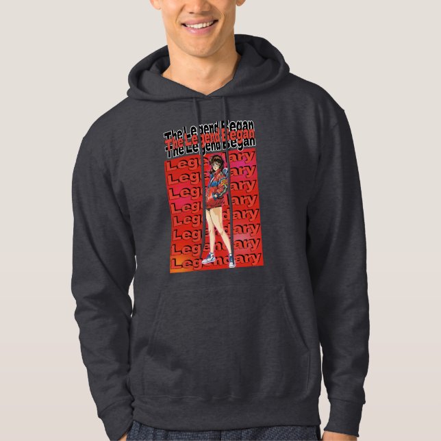 Sudadera La leyenda comenzó  (Anverso)