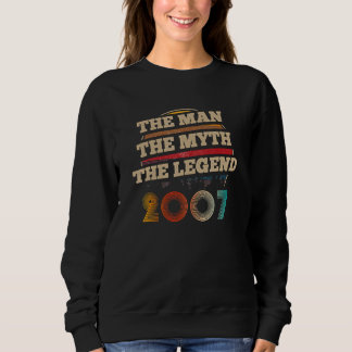 Sudadera La leyenda del mito del hombre 2007 15º Día B dura