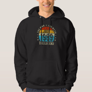 Sudadera La leyenda del mito del hombre de 33 años, julio d