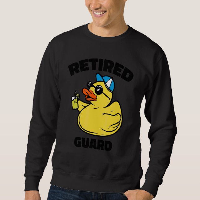 Sudadera La Leyenda Ha Retirado Guardia 1 (Anverso)