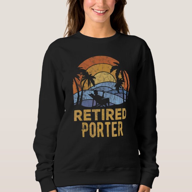 Sudadera La Leyenda Ha Retirado Porter (Anverso)