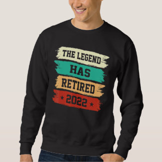 Sudadera La leyenda se ha retirado 2022