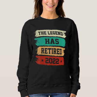 Sudadera La leyenda se ha retirado 2022