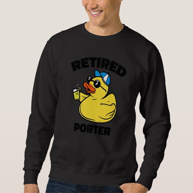 Sudadera La Leyenda Se Ha Retirado Porter   (Anverso)