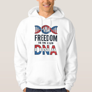 Sudadera La Libertad Está En Nuestro ADN Camiseta Vector Pa