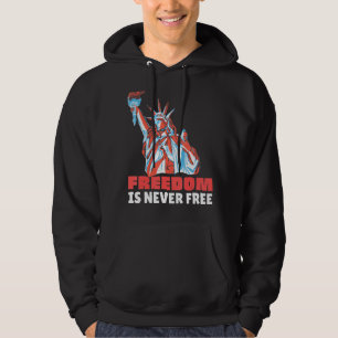 Sudadera La Libertad Nunca Es Esencial Para El 4 De Julio