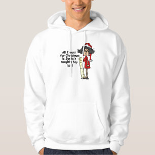 Sudadera La lista de chicos traviesos de Santa