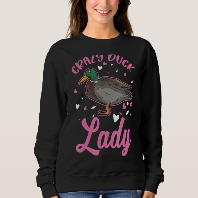 Sudadera La loca dama del pato (Anverso)