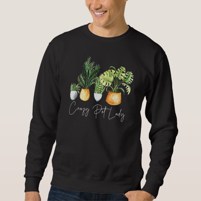 Sudadera La loca planta de Lady Mân (Anverso)