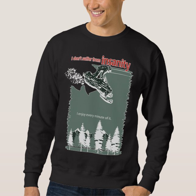 Sudadera La locura oscura (Anverso)
