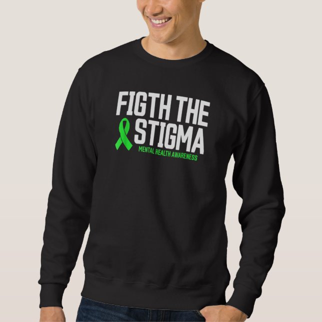 Sudadera La lucha contra el estigma de la salud mental (Anverso)