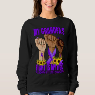 Sudadera La lucha de mi abuelo es mi hipertensión pulmonar