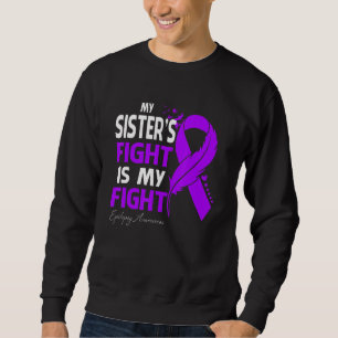 Sudadera La lucha de mi hermana es mi lucha contra la epile