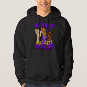 Sudadera La lucha de mi papá es mi lucha contra los trastor