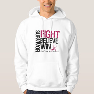 Sudadera La lucha del superviviente del cáncer de cabeza y