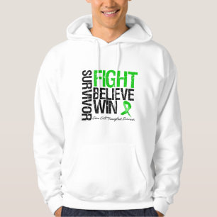 Sudadera La lucha del superviviente del trasplante de la